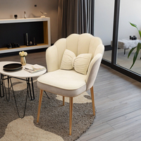 Fauteuil de Salon Moderne Professionnel en Cuir Synthétique pour Salons de Beauté Usage Chambre à Coucher Meuble de Salon à Maquillage Capitonnage