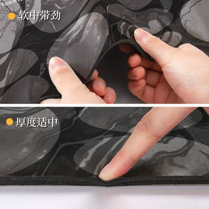 Alfombra de Baño Rectangular de Tierra de Diatomeas Suave, de Secado Rápido, Antideslizante, para Uso Doméstico, Absorbente, con Patrón Abstracto de Cuero - Product Image 5