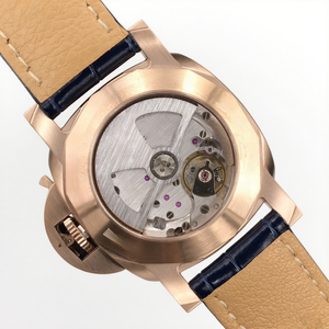 <span class=keywords><strong>Pa</strong></span>-Ner-Ai famosa marca clásica Lu-<span class=keywords><strong>PAM</strong></span> 1112 costura azul Simple movimiento mecánico de lujo luz nocturna pareja reloj de hombre - Product Image 4
