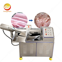 Coupe-viande à grande vitesse en acier inoxydable pour l'émulsification de saucisses, de boulettes de viande et de surimi