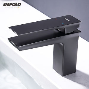 אמבטיה EMPOLO בעיצוב מודרני אקדח ברזי מתכת למיקסר כיור ברז מים חמים וקרים אמבטיה - Product Image 1