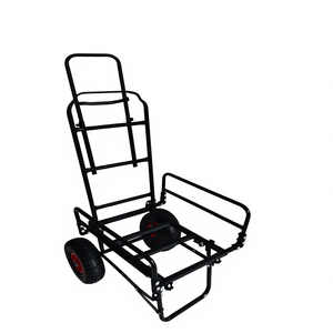 Katlanabilir Canlı Balık Taşıma Sepetli, Taşınabilir Hafif Endüstriyel Metal Çelik Araba, Nehirler, Göller ve Derelerde Derin Deniz Balıkçılığı İçin Kullanılır - Product Image 1