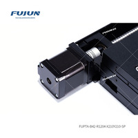 FUPTA-B42-R1204-X210Y210-SP Plataforma XY Motorizada de Doble Eje de 210mm con Gran Recorrido, Ajustable, de Alta Precisión y Posicionamiento Repetido