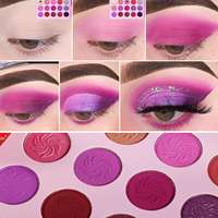 Palette de fards à paupières longue tenue haute pigmentation à marque privée, palette de fards à paupières quatre saisons 15 couleurs à marque privée