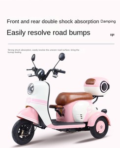 Nhà Máy Trực Tiếp 48V 3-Bánh Xe Điện Ba Bánh Mở Cơ Thể Hàng Hóa Xe Tay Ga Hành Người 1000W Nhà Giải Trí Cha Mẹ Trẻ Em Giúp - Product Image 6