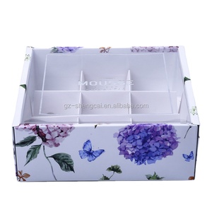 Trong Suốt Nắp Giấy Sô Cô La Đóng Gói Xà Phòng Tắm Bom Nến Sáp Tan Chảy Hộp Bao Bì Với Bộ Chia - Product Image 1