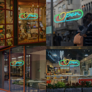 Thiết kế miễn phí Led Neon dấu hiệu logo thương mại. Mở dấu hiệu RGB + điều khiển từ xa tùy chỉnh đèn neon - Product Image 6