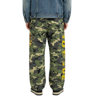 TaiDe, fabricant leader de vêtements, pantalon de survêtement camouflage pour homme, imprimé graphique, camouflage vintage, streetwear, jogging ample en molleton