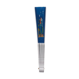 Éventails pliants en plastique PP, design personnalisé usine, motifs animaux de dessin animé, musique, amour, Feng Shui, pour l'extérieur en été - Product Image 6