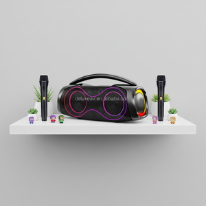 Caja de Subwoofer de 5 Pulgadas Amplificada con Luces LED de Colores Intermitentes, Altavoz de Plástico Profesional Tipo <span class=keywords><strong>Boombox</strong></span> 3 - Product Image 3