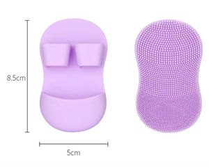 Vente chaude en gros Brosse de lavage ménagère Outil de nettoyage Tapis d'isolation antidérapant Brosse en silicone - Product Image 6