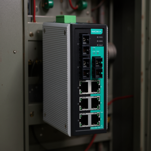 Moxa สวิตช์อีเธอร์เน็ต8พอร์ตแบบไม่มีการจัดการรางดิน EDS-309-3M-SC 24V iee 802.3 - Product Image 3