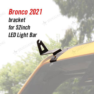 Barra de luz <span class=keywords><strong>LED</strong></span> curvada reta para Ford Bronco 2021, acessórios para montagem em rack de teto, 52 polegadas - Product Image 2