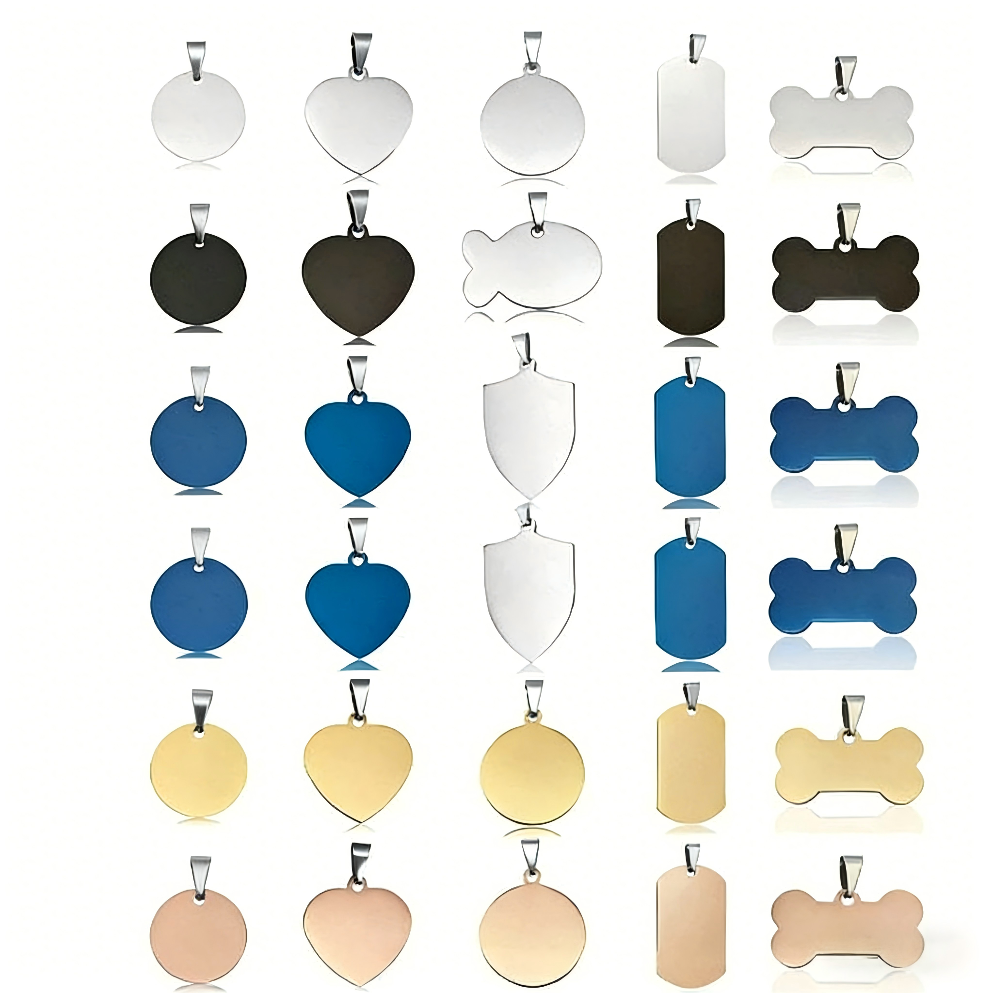 Irregular samples Multiple colours