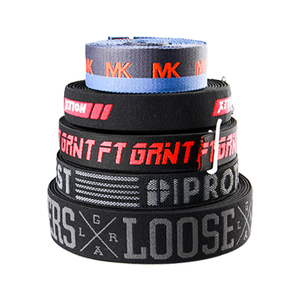 Hongda <span class=keywords><strong>Webbing</strong></span> nhà máy tùy chỉnh in logo Spandex độ đàn hồi <span class=keywords><strong>Polyester</strong></span> <span class=keywords><strong>Webbing</strong></span> với velcroes cho trượt tuyết cực tàu sân bay dây đeo - Product Image 4