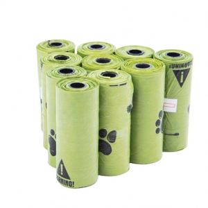 Earth Friendly Custom Printed Epi Biodegradable <b>Compostable</b> Pet Dog Poop <b>Bags</b> - Product Image 2