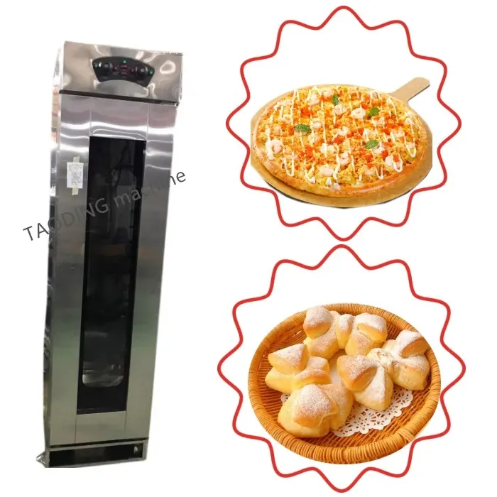 مدقق عجين البيتزا المتين ، آلة تخمير صندوق الخبز لعجين البيتزا الكبيرة ، صينية تدقيق العجين مع مريحة