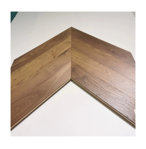 Plancher en bois franc multicouche en chêne brossé eucalyptus de 15 mm personnalisable, système de clic, 200 couleurs, réparation facile, chevron - Product Image 5