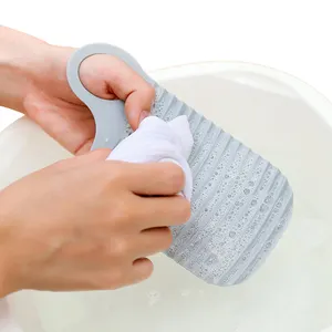 Hand Washing Clothes Bucket Non Slip Washboard Basin for Cleaning