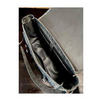 Sac à bandoulière en cuir de crocodile véritable de style mode personnalisé de haute qualité pour hommes