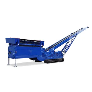 Conveyor Mobile Mobile Belt Conveyor With Feeder Track Stacker Mining Equipment