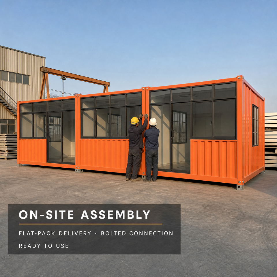 Prefab Container House Bar Restaurant Cafe Dormitory Homestay 20FT 40FT ...