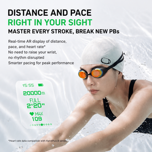 Lunettes de natation intelligentes Holoswim 3Pro Ai GPS Compass 2026, anti-buée, compatibles avec la myopie, durables, confortables - Product Image 4