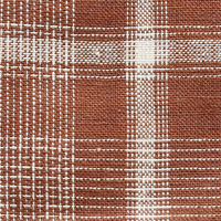 Tissu tissé à carreaux 100 % lin, teint en fil, plaid en pur lin, certifié GSR GOTS, pour chemises et blouses, pantalons