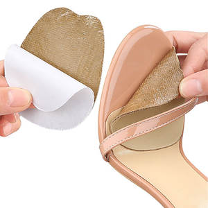 Almohadillas para el antepié de cuero de vaca Para tacones altos, antideslizantes, a prueba de <span class=keywords><strong>dolor</strong></span>, almohadillas de tamaño medio, transpirables, absorbentes <span class=keywords><strong>del</strong></span> sudor, antidesgaste, almohadillas delanteras para el pie - Product Image 4