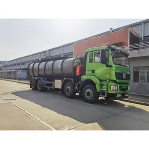 Semi-Fabriceert 8X4 Lhd 12 Wielen Vloeibare Vuilnistransport Vrachtwagen En Riool Vrachtwagens