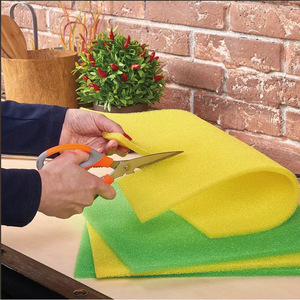 Almohadilla de filtro de esponja de poliuretano de colores, densidad 25, para conservación de alimentos en refrigeradores, tamaño personalizable - Product Image 1