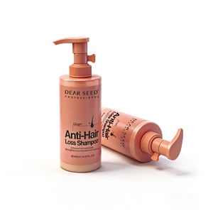 Shampoo anti-chute de cheveux à la racine de gingembre biologique, formule à la kératine hydrolysée |   Traitement capillaire pour la repousse des cheveux et le traitement <span class=keywords><strong>du</strong></span> cuir chevelu pour les cheveux clairsemés - Product Image 2