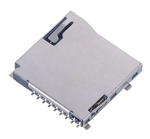 PCB application push push sd card slot ,memoria kingston micro sd connector