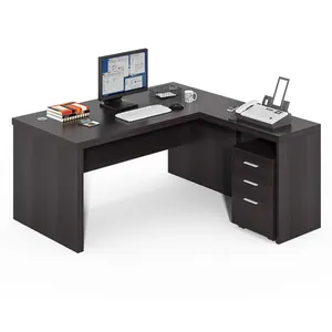 Hochwertiges modulares Schreibtischs ystem in Standard größe Offene Arbeits plätze Büroarbeit plätze mit Melamin oberfläche