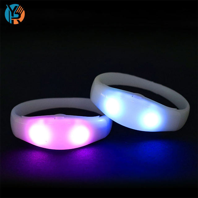 Most Popular Custom Sound-Activated LED Bracelet for Concert Party Decorations