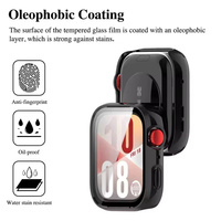 Coque rigide en verre pour Huawei Watch Fit 4 Pro Fit 5, housse de protection pour montre intelligente, protection d'écran en verre trempé, accessoires