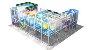 파티 장소를위한 실내 놀이터 키트 유치 어린이 이벤트 예약 증가 공항 실내 소프트 놀이 공간 - Product Image 5