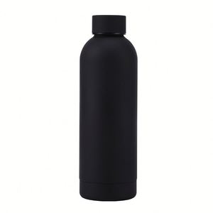 Custom 500Ml Drink Stainless Steel Double Wall Vacuum Insulated Tumbler Flask Thermal Rubber Matte <b>Sports</b> <b>Water</b> <b>Bottle</b> - Product Image 4