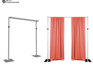 Tuyaux incurvés et rideaux personnalisés de haute qualité décors de location pour décorations de plafond de mariage - Product Image 2