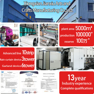 Ghirlanda di Orpelli Natalizi in <span class=keywords><strong>PET</strong></span> Multicolore Opzionale, Decorazione per Albero di Natale, Fornitore di Decorazioni per Feste e Matrimoni - Product Image 5