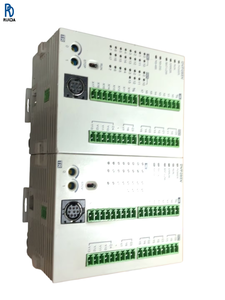 Contrôleur logique programmable DVP28SV11T2 PLC, 28 points I/O, sortie d'impulsions haute vitesse 200 kHz, module d'automatisation industrielle - Product Image 1