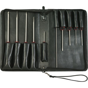 TITANplus Juego de destornilladores Phillips ranurados personalizables de 10 piezas Herramientas de mano certificadas por VDE Mangos de plástico de acero Potencia manual OEM - Product Image 1