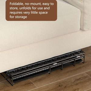 Opvouwbare metalen honden- en puppykennel met uitneembare, lekvrije lade, veilige sluiting, draagbaar voor kleine honden/katten/konijnen - Reiskennel voor training - Product Image 5