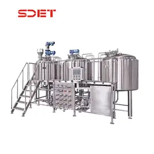 Craft beer brewing attrezzature commerciali di grandi dimensioni fabbrica di birra 1000L 2000L 3000L 5000L 10000L 12000L per ogni lotto