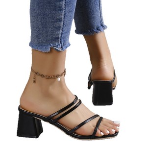 Vente en gros de talons hauts tendance 2026 – Talons africains unis de créateur pour femmes - Product Image 5