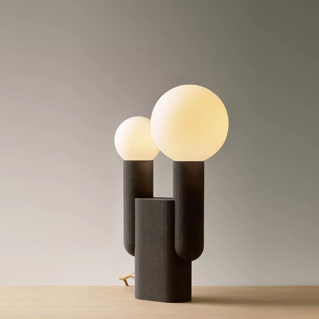 Nordic Decoration Table Lamp, Simple Hotel Designer Living Room Bedroom Bedside Resin Table Lamp