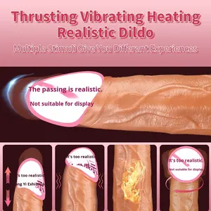 Hot-Selling SHE Voll automatischer Schub weiblicher Silikon <span class=keywords><strong>dildo</strong></span> Römischer Kaiser Realistisches wasserdichtes Sexspielzeug Weiches Teleskop - Product Image 3