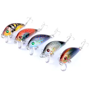 50mm 3.8g balıkçılık cazibesi küçük Minnow, tuzlu su