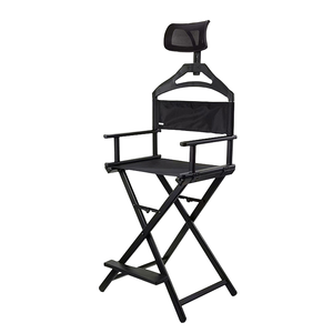 Chaise de maquillage professionnelle pliable en aluminium pour artiste, en tissu Oxford – Légère, pour camping, extérieur et parc - Product Image 4