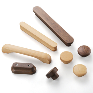 Poignées et boutons d'armoire et de tiroir en bois modernes-Installation facile et durable pour salle de bain, maison, bureau - Product Image 4